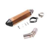 DIQXLGS For SUZUKI For V-STROM 1000 1050 DL1050 DL 1000 2014-2021 Motorcycle Exhaust Muffler Middle Link Pipe Escape DB Killer(Style B)
