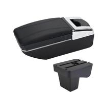 DIQXLGS For Suzuki For Vitara Armrest Retrofit Parts Car Armrest Center Storage Box Car Accessories Interior USB(A2 black line No USB)
