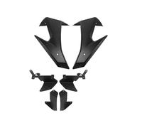 DIQXLGS For Suzuki GSX8S GSX 8S GSX-8S 2023-2025 Front Downforce Spoiler Aerodynamic Wing Deflector Side Naked Winglet Spoilers(BLACK)