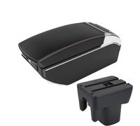 DIQXLGS For Toyota For Avanza 2009 2010 2011-2015 Armrest Box Center Storage Box Internal Retrofit Car Accessories(Black red 7 USB)