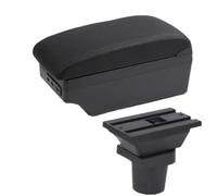 DIQXLGS For Toyota For RAV4 Car Armrest Box Interior Parts Storage Box(C2 black line 7USB)