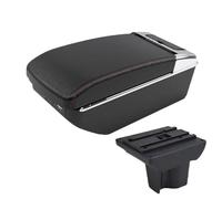 DIQXLGS For TOYOTA For RUSH Armrest Box For Toyota For Avanza For Rush For Aruz Car Armrest Box Retrofit Interior Storage Box(A1 Black red 7USB)