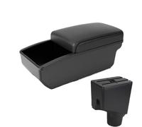 DIQXLGS For Toyota For Yaris Armrest Box For Toyota For Yaris Hybrid 2015-2023 Car Armrest Center Storage Box(B2 Black Storage box)