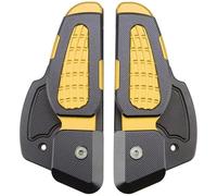 DIQXLGS For Vespa For Primavera For Sprint 125 150 2017-2020 Motorcycle Rear Passenger Foot Rests Catapult Foldable Extend Footpad Pedals(Gold)