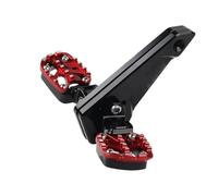 DIQXLGS For X-ADV750 For XADV 750 For X-ADV 750 XADV750 2023 2024 2025 Motorcycle Accessories Rear Foot Pegs Footrests Passenger Pedals(RED)