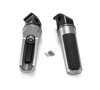 DIQXLGS For Y&amaha MT-07 MT07 MT-09 MT09 XSR700 XSR900 FZ6 FJR1300A AS XJ6 For NIKEN Motorcycle Rear Front Footpeg Footrests Foot Pegs(Grey,Rear)