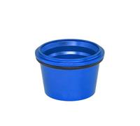 DIQXLGS For Y&amaha TMAX530 T MAX 530 T-MAX530 2012 2013 2014 2015 2016 2017 Motorcycle Exhaust Pipe Muffler Tip Cover CNC Aluminum(Blue)