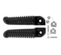 DIQXLGS For Y&amaha YZF R1 R6 YZFR1 2002-2011 For YZFR6 2003 2004 2005 2006 2007 2008 2009-2012 Motorcycle Front Rear Footrests Foot Pegs(BLACK,Rear)