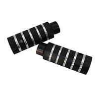 DIQXLGS Motorcycle 38X110mm Rear Round Aluminum Pedal For Z50 Z50A Z50J Z50R Motorcycle Bike Spare Parts(BLACK)