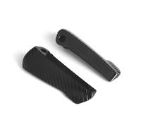 DIQXLGS Motorcycle Accessories Rear Passenger Foot Peg Extensions For VESPA GTS250 GT60 GT GTS GTV 125 200 250 300 GTS300(BLACK,A)