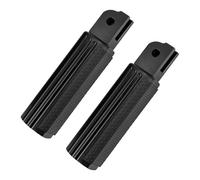 DIQXLGS Motorcycle Black Defiance Front Driver Rider Footrest Foot Pegs For Harley For Softail For Street Bob 114 Low For Rider For Standrad 2018-2023(BLACK)