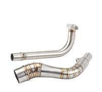 DIQXLGS Motorcycle Color Blue Exhaust Pipe System Intermediate Pipe Header Sliding For Y&amaha Nvx 155 125 Nvx155 For Aerox155(STYLE 4)