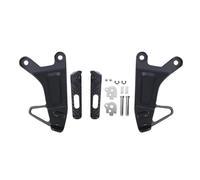 DIQXLGS Motorcycle Matte Black Rear Footrest Foot Pegs Footrest Pedal Accessories Set For CBR600RR CBR 600 RR 2003 2004