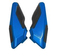 DIQXLGS Motorcycle Rear Passenger Footrest Footpegs Rest Pegs Pedals Step For PCX125 PCX160 PCX 125 160 2018-2021(Blue)