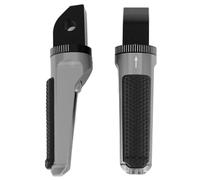 DIQXLGS Rear Passenger Footrest Foot Peg For Triumph For Bonneville T100 T120 For Daytona 675 For Thruxton 1200 For Scrambler 1200XC(Titanium)
