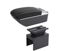 DIQXLGS Universal Car Armrest Box Central Universal Model Armrest Box Car Accessories Storage Box Support Arm(C2 black line 7USB)