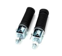 DIQXLGS Universal Foldable Motorcycle Rear Pillion Footpegs Footrests Foot Pegs Rests 10mm Thread 1Pair For ATV UTV Motorbike