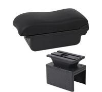 DIQXLGS Universal Model Armrest Universal Car Armrest Box Car Accessories Storage Box Retrofit Parts(B2 black line 3USB)