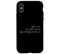 Dirac Equation Quantum Mechanics Particle Physics for Geeks Case for iPhone X/XS