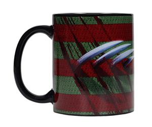 DIRAC Mug Freddy Colors Ceramic Mug Nighmare On ELM Street Official Merchandising Breakfast Mugs, Not Applied