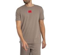 Diragolino212 Box Logo T-Shirt Light Pastel Brown M