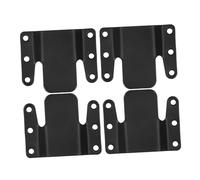 DIRBAK 4Pcs Sectional Couch/Sofa Connectors, Couch Clips, Universal, Interlocking, Easy to Install, Sturdy, with Screws, for Living Room, Office (4 Pcs)