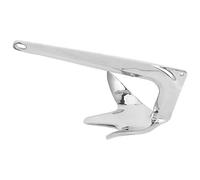 DIRBAK 5kg 316 Stainless Steel Claw Marine Grapnel for Kayak Yacht | One piece stainless steel grapnel fits multiple seabed grounds for small marine watercraft