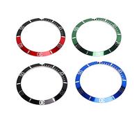 DIRBAK Anillo de bisel de reloj Juego de repuesto de aluminio Accesorios de reparación de relojes profesionales para relojeros Reparadores de relojes 4 piezas Multicolor Durable 37,5 mm