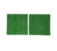 DIRBAK Artificial Grass Dog Pee Pad, Washable Reusable Pet Potty Training Mat, Indoor and Outdoor Use, Soft and Durable, Cuttable, 2 Pack