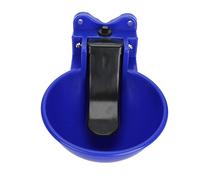DIRBAK Bebedero automático de gran capacidad, duradero, ABS, alimentador de agua para mascotas, para ganado, ovejas, caballos, suministros para animales de granja, azul, 2L