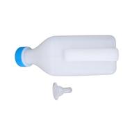 DIRBAK Biberón para animales Biberón para mascotas Biberón de leche para ganado Gran capacidad 850 ml Tetina desmontable Fácil de limpiar para gatitos recién nacidos Cachorros Animales