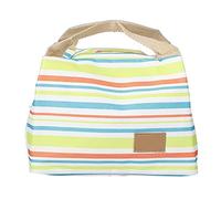 DIRBAK Bolsa de almuerzo aislada Bolsa térmica Estuche de Picnic de lona de Gran capacidad para acampar al aire Libre Trabajadores de oficina Forrado con Papel de aluminio duradero