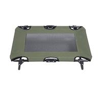 DIRBAK Cama para perros al aire libre, cama elevada para mascotas con refrigeración, cama para dormir portátil plegable multifuncional para perros para viajes en casa