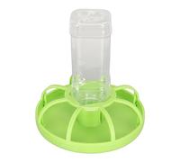 DIRBAK Dispensador de agua para reptiles Recarga automática Tazón de agua para tortugas Lindo diseño único para lagartos Tortugas Geckos Serpientes Arañas Plástico ABS Durable Fácil de