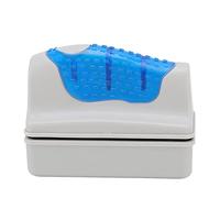 DIRBAK Double Sided Brush for Glass Tanks, Magnetic Suspended Cleaner Set, Fish Tank Surface Tool, Compact Design for Small Glass Enclosures, Comfortable Grip