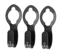 DIRBAK Hanging Hose Holder, 3 Piece Set Lightweight Plastic Water Hose Hanger with Hook for Garden Outdoor Organization, ABS Material, 22x9x5cm.