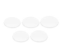 DIRBAK Juego de 5 lentes de cristal de zafiro para reloj, repuesto de doble cúpula para arañazos de alta transparencia para reparación profesional de relojes, 20mm, 21mm, 22mm