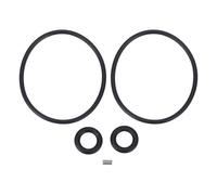 DIRBAK Log Splitter Seal Kit, Hydraulic Electric Motor Replacement Pump Cast Housing Rubber Sealing Set, for 4, 5, 6, 7, 8 Ton Splitters, Includes Large and Small Sealing Rings.