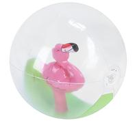 DIRBAK Pelota de playa de dibujos animados inflable tridimensional transparente pelota de juego de entretenimiento para fiesta en la piscina en la playa Material de PVC ligero y duradero