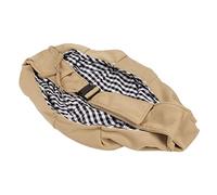 DIRBAK Portabebés para mascotas, correa de hombro ajustable, suave y segura, bolsa de transporte para perros de gran capacidad con bolsillos laterales para gatos, perros, viajes al aire