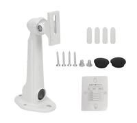 DIRBAK Soporte para cámara de vigilancia Aleación de aluminio Montaje en techo de pared ajustable de 180 grados Soporte universal para cámara de seguridad para uso en interiores y