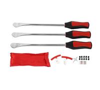 DIRBAK Tire Changing Tool Kit, High Strength Steel Construction with Protective Components, 30x9x3cm Tire Lever Set for Motorcycle and Two Wheeled Vehicle Maintenance