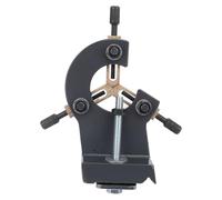 DIRBAK Wood Lathe Steady Rest, Metal Mini Stabilizer, Grey Sturdy Durable for Wood Turning Machining, Compatible with 0618 CJ18 CJ0618A 7x12 7x14 0618 3B Mini Lathes