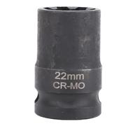 DIRBAK Zócalo de pinza de Freno, herramienta de repuesto de unidad de Metal de alta resistencia de 1/2 pulgada para S4 S6 S5 SQ5 (22mm x 7pt)