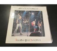 Dire Straits - Love Over Gold b/w Solid Rock - Live (10 inch Record)
