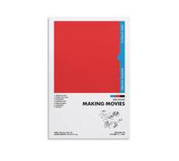 Dire Straits Making Movies Canvas Wall Art, Canvas Poster Wall Decor for Living Room Bedroom Kitchen Office, Modern Home Print Decoration Unframe-style 12x18inchs(30x45cm)