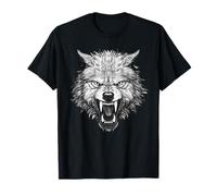 Dire Wolf, Distressed Angry Dire Wolf T-Shirt