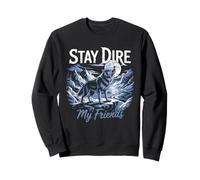 Dire Wolves Lover Aenocyon Dirus Pleistocene Sweatshirt