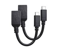 Direct Access Tech. USB 3.1 Type C OTG to USB 3.0 Cable - Two Pack (D3219)