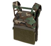 Direct Action Bearcat Ultralight Plate Carrier Woodland - SAPI size L